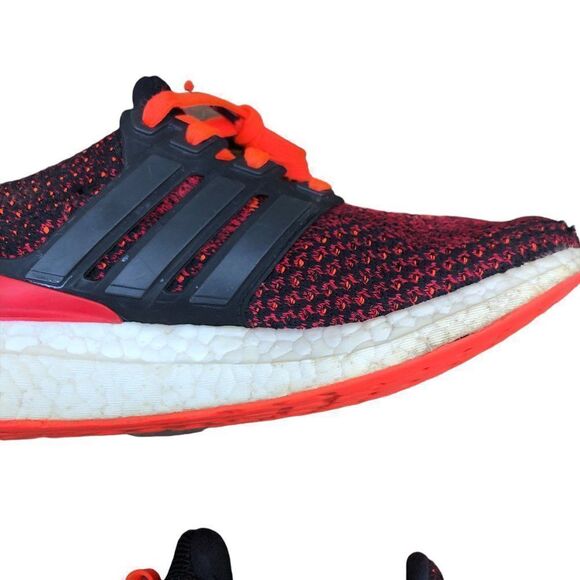 RARE 2016 Adidas UltraBoost 2.0 Black Solar Red Size 4.5 - Picture 6 of 16
